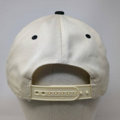 5 Panel Beige Black Hat One Size Las Vegas F1 Formula 1 Racing Snapback Sport