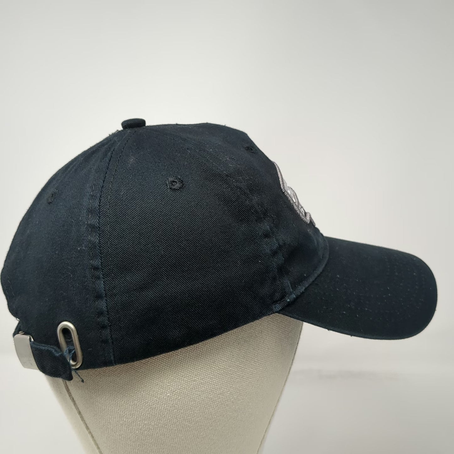 Baseball Cap Black One Size Bassmaster Elite Series Carquest Slideback Hat Patch