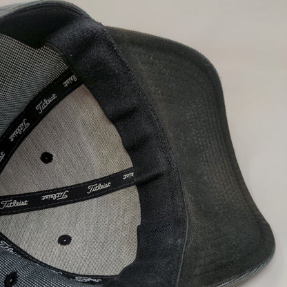Titleist Men's Fitted Hat Multicolor L/XL Embroidered Big Logo Polyester Blend