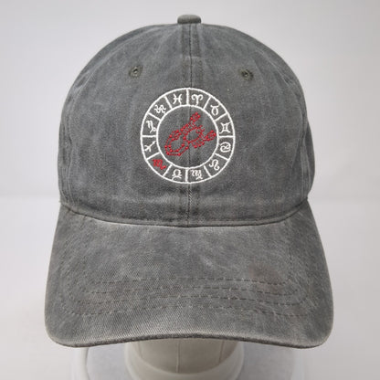 Astrology Zodiac Signs Baseball Cap Gray OS Adjustable Embroidered The Classic