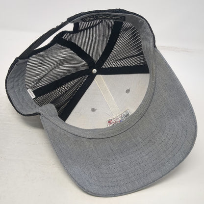 Richardson Trucker Hat Gray Black One Size Duck Creek Utah Adventure Awaits