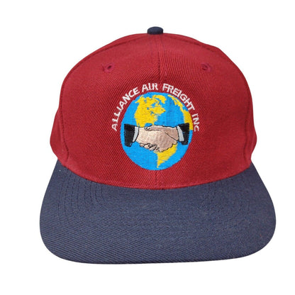 Alliance Air Freight Inc Snapback Hat Multicolor OSFA Adjustable 6 Panel Otto