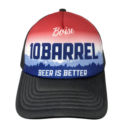 Boise 10 Barrel Beer Is Better Snapback Trucker Hat Multi One Size Mesh Back