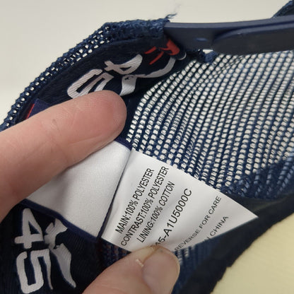 F45 Functional 45 Training Snapback Trucker Hat Blue OS Adjustable Mesh Back