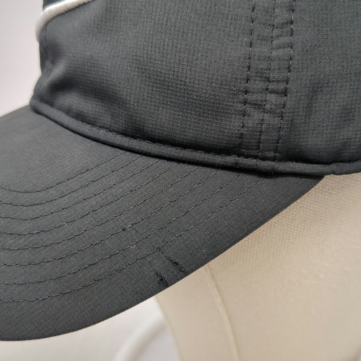 Nike Baseball Cap Black One Size Swoosh Logo Performance Adjustable Athletic Hat