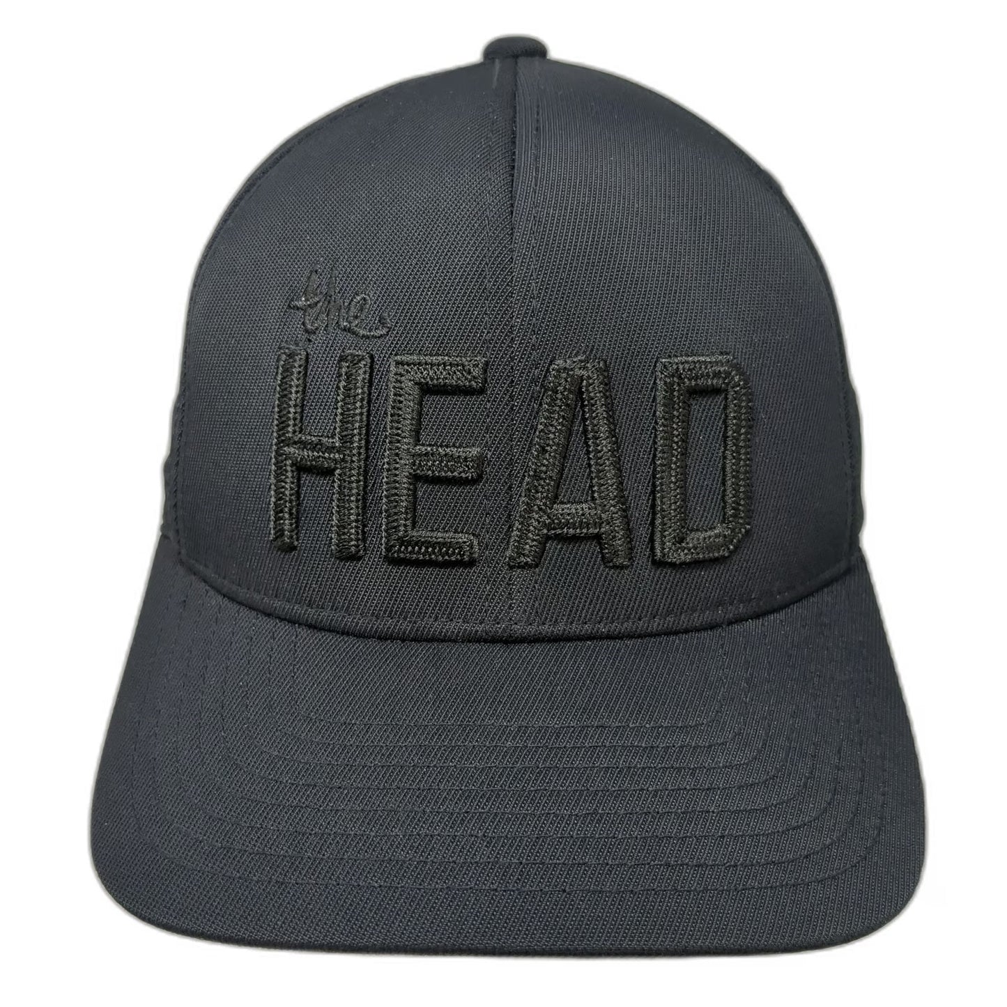 G/FORE Snapback Black One Size Flexfit 110 the HEAD Golf Hat Embroidered Logo
