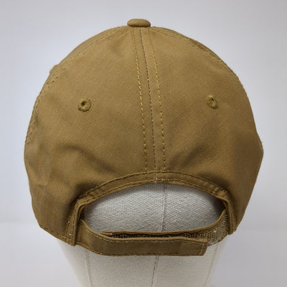 Mckinnon Family Farm Strapback Hat Brown One Size Adjustable Patch Cotton