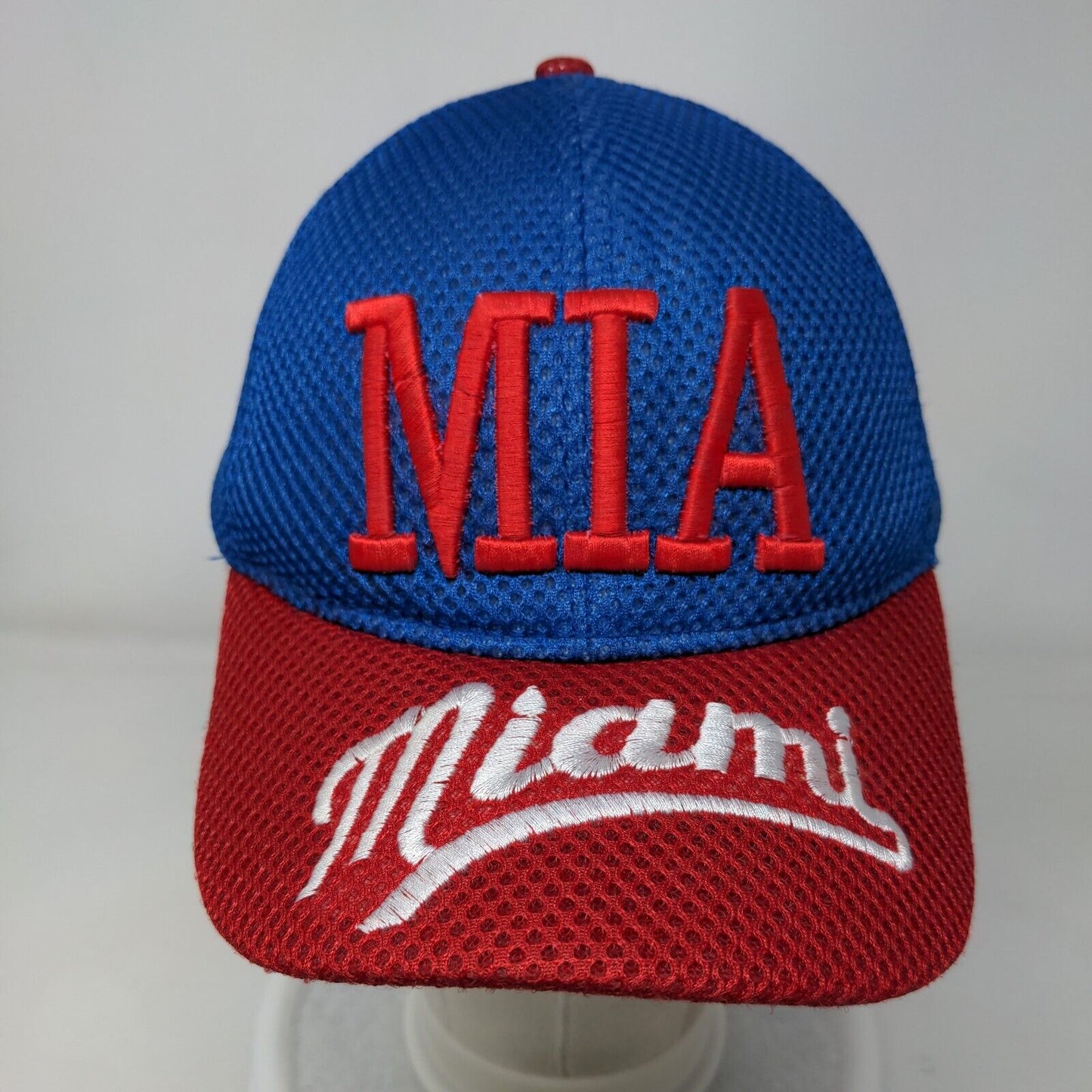 Mia Miami Strapback Hat Multicolor One Size Adjustable Embroidered 6 Panel