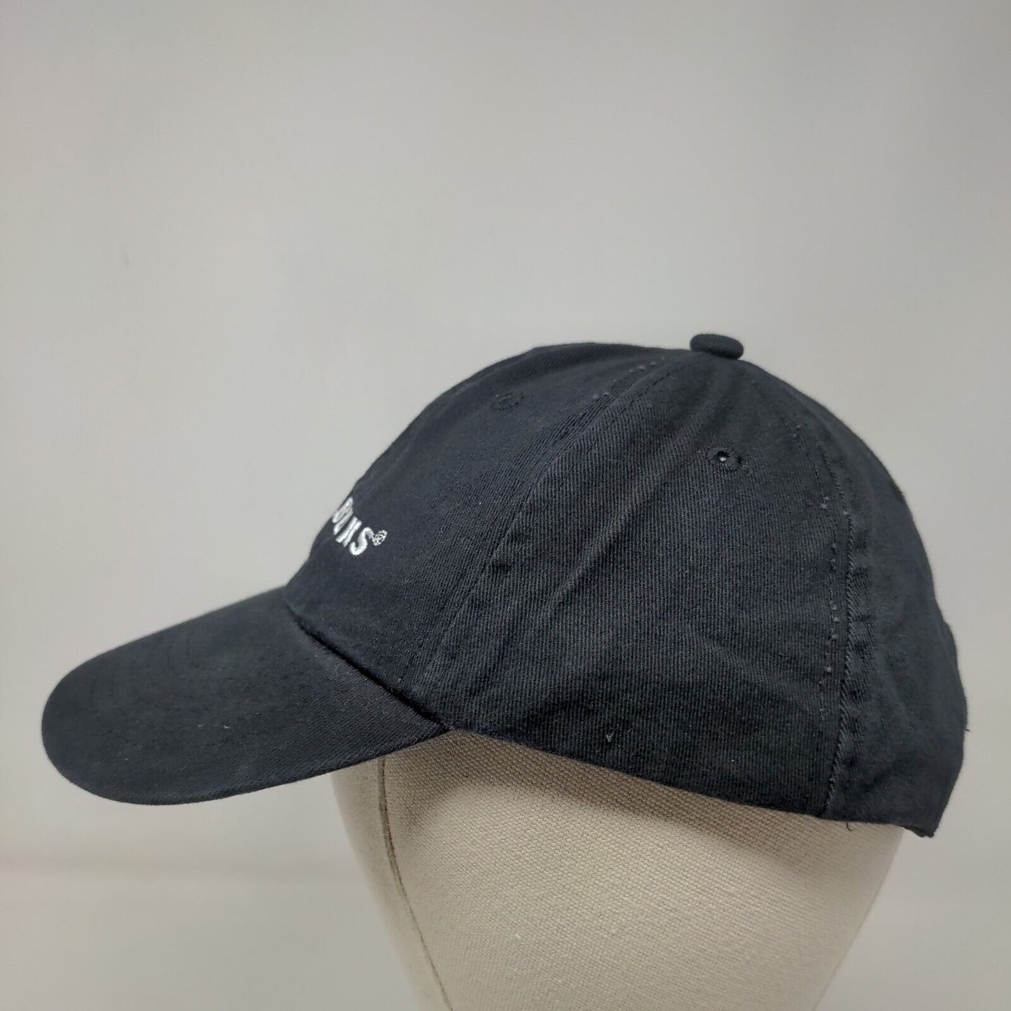 Starbucks Strapback Hat Black One Size Embroidered Employee Uniform
