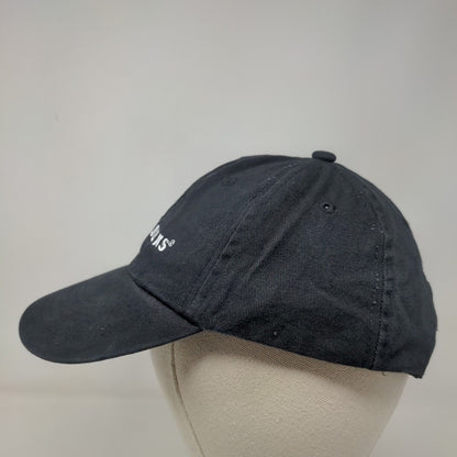 Starbucks Strapback Hat Black One Size Embroidered Employee Uniform