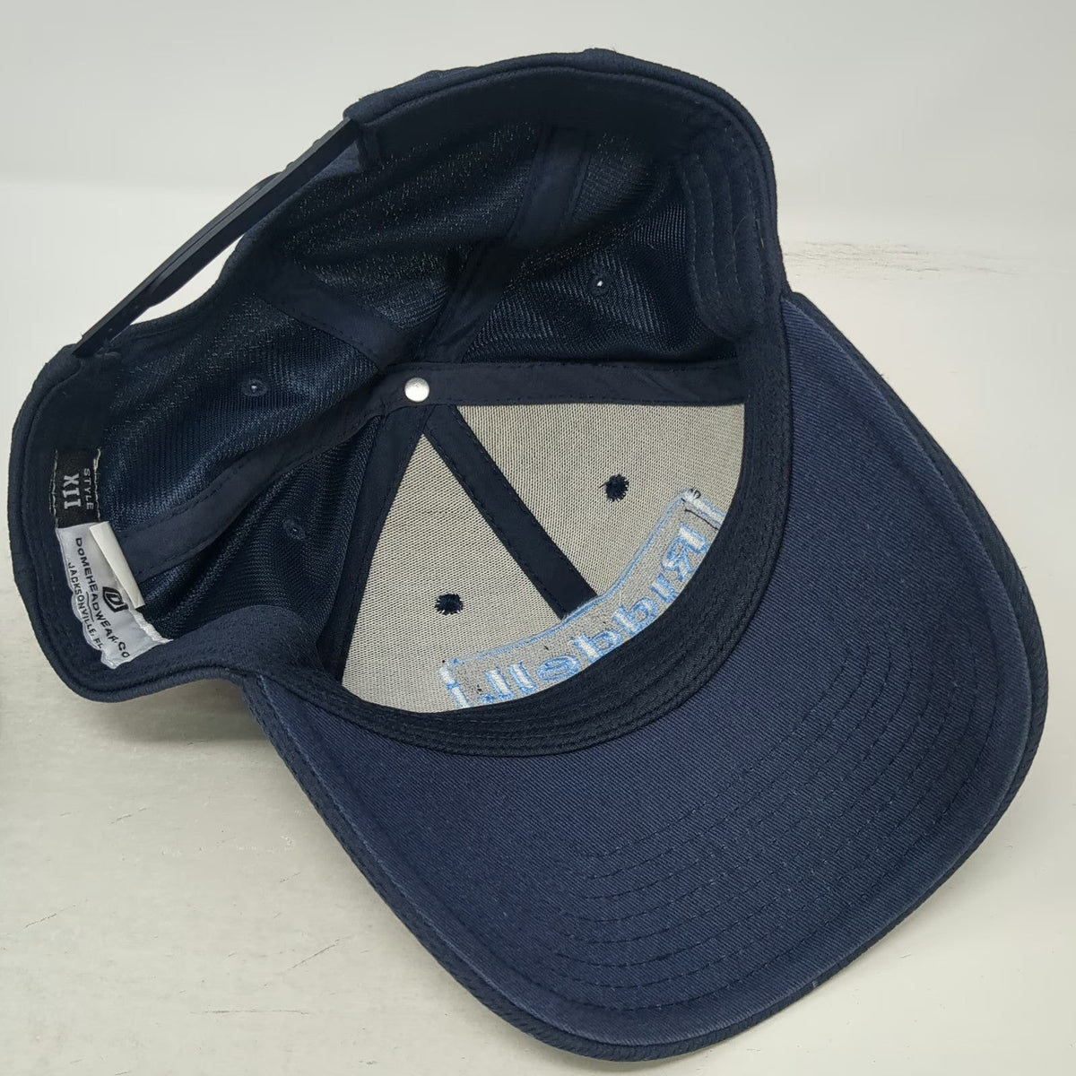 Dome Headwear Snapback Blue One Size Riddell Protect and Perform Patch Sport Hat