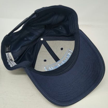 Dome Headwear Snapback Blue One Size Riddell Protect and Perform Patch Sport Hat