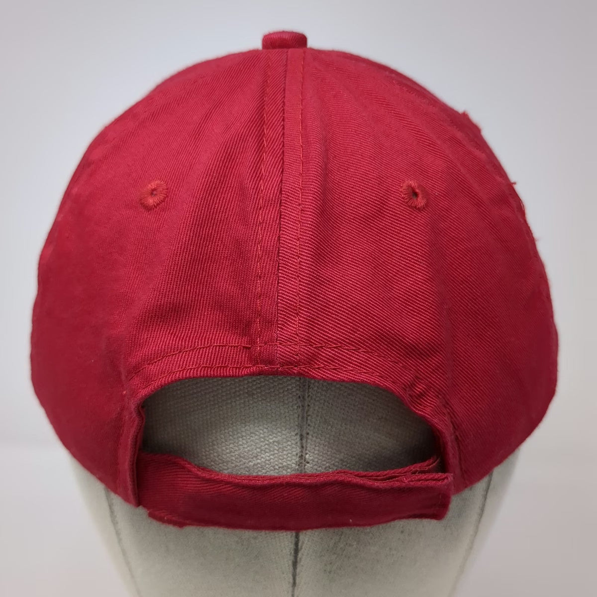 Port & Company Red Baseball Cap One Size Holgate Round-Up Hagerman ID Hat 2017