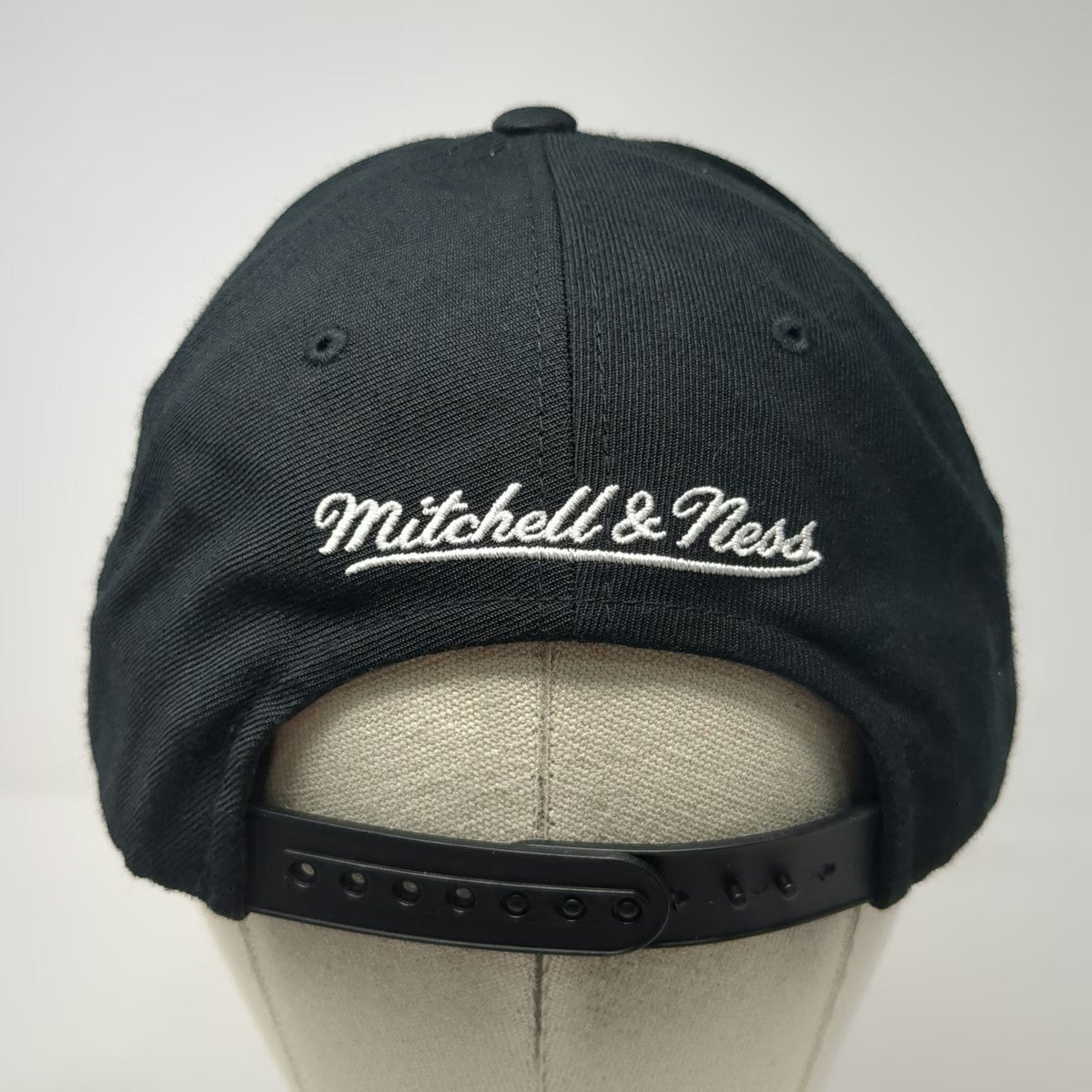 Mitchell & Ness NBA Los Angeles Clippers Snapback Black One Size Flat Brim Hat