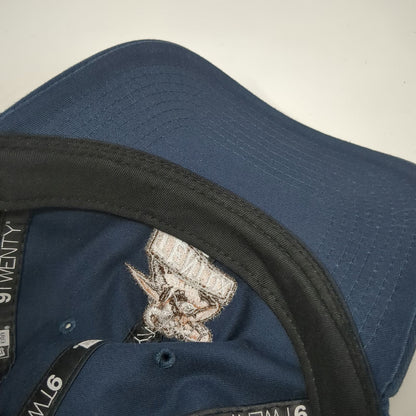 New Era Tentox Blue OSFM Slideback Cotton 9TWENTY Relaxed Adjustable Strap Hat