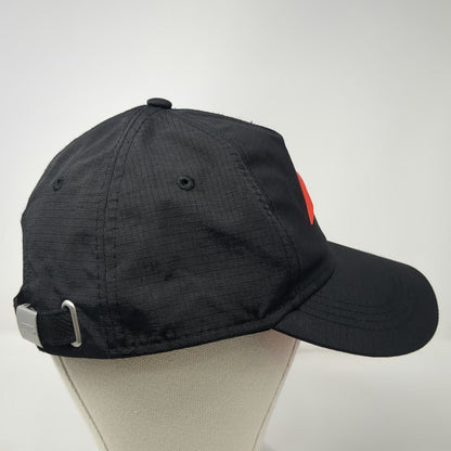 Fanatics Formula 1 Black 5 Panel One Size Hat Red 3D Logo Slideback Racing Merch