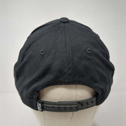 Yupoong Snapback Hat Black One Size Picture Fight Climate Change Logo