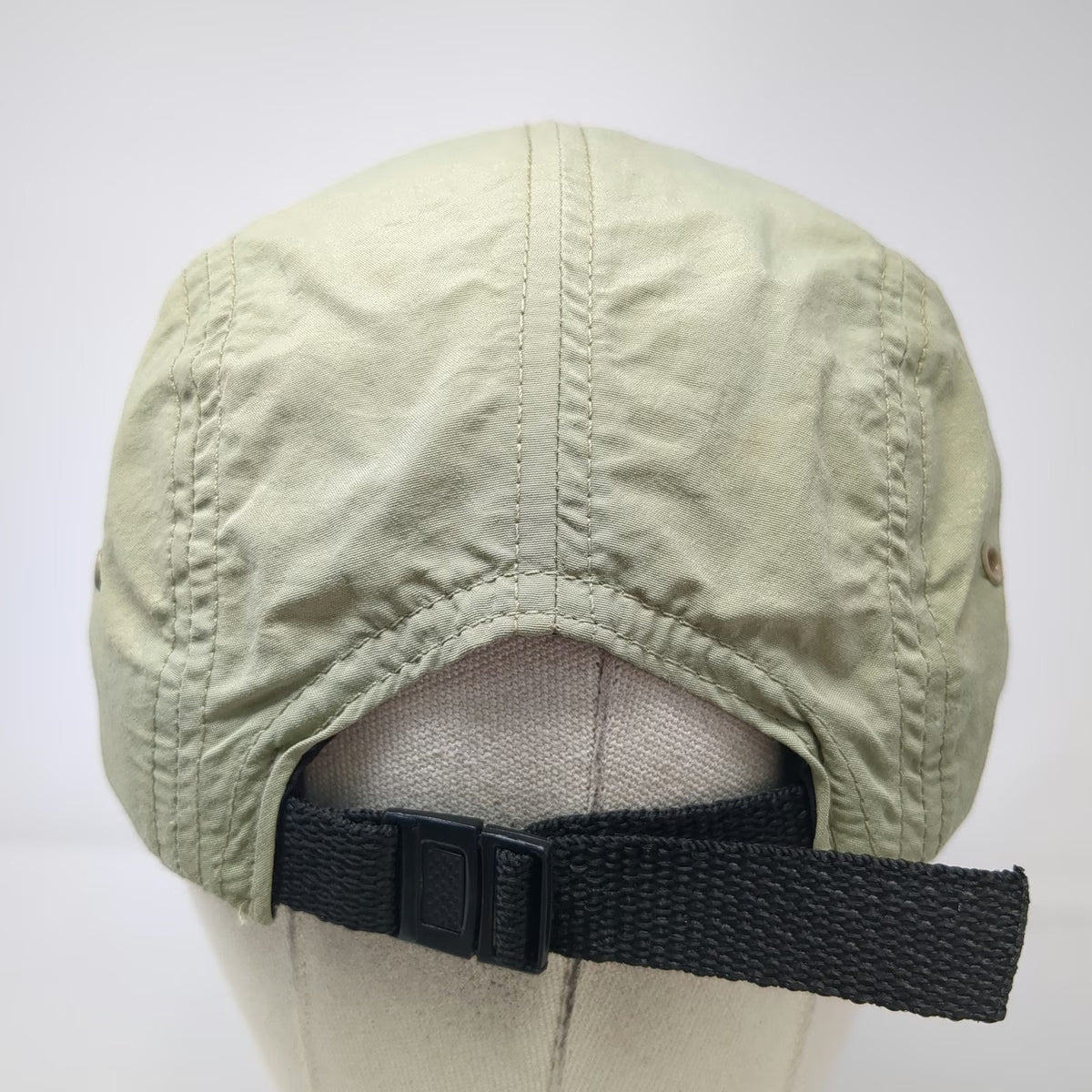 Orvis Baseball Cap Green 5 Panel Long Bill Fishing Strapback Hat Vintage
