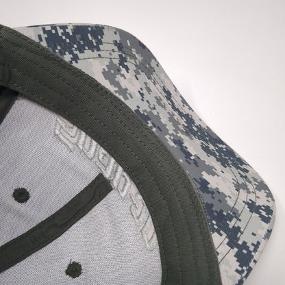 Snap-on Snapback Hat Multicolor One Size Adjustable Camouflage Cotton Twill