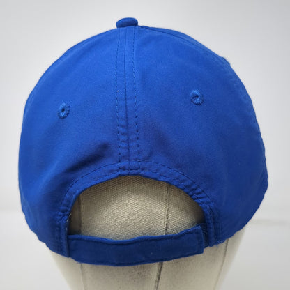 Adams Baseball Cap Blue One Size Embroidered OSP Logo Strapback Hat Mesh Lining