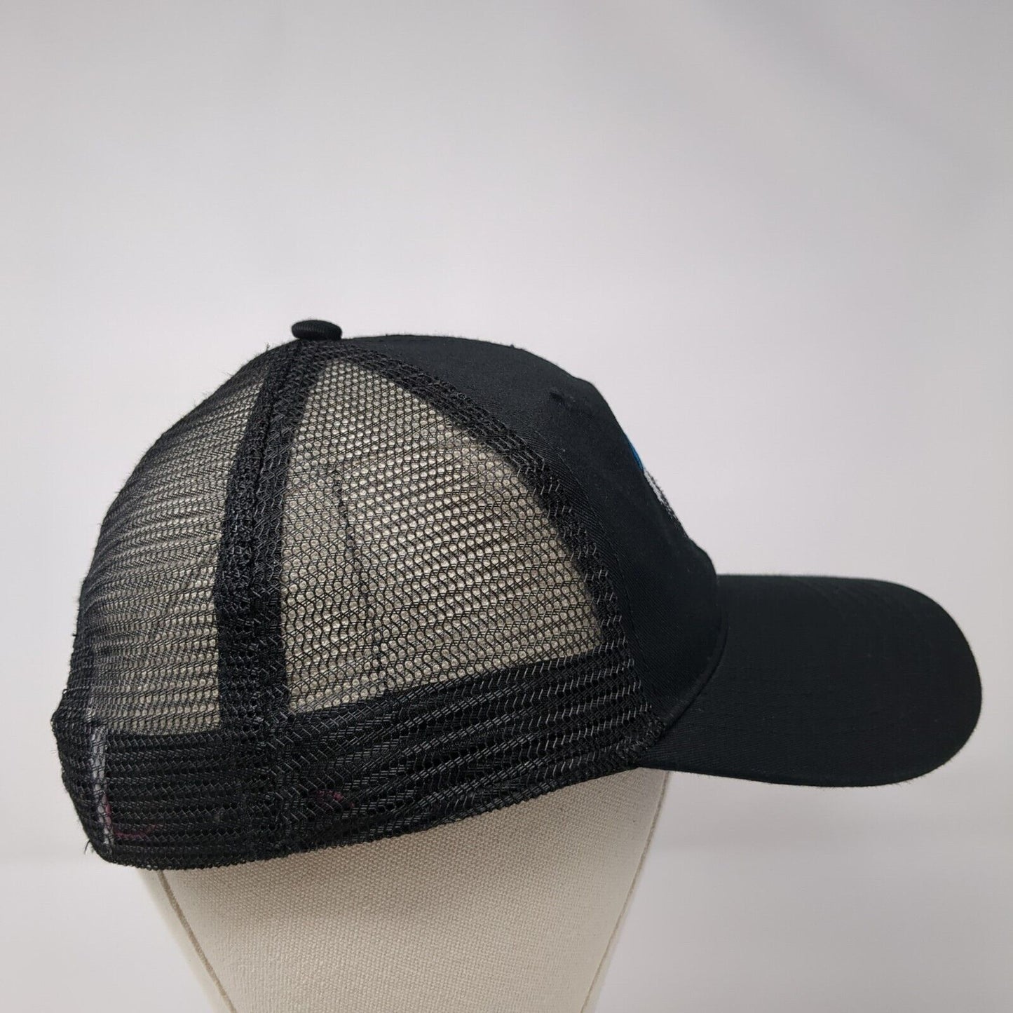 Visit Boise Snapback Mesh Back Trucker Hat Black OSFM Embroidered Otto