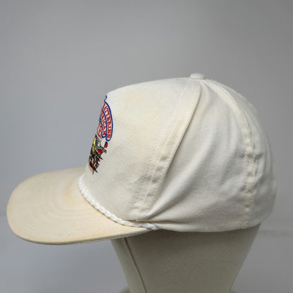 Interstate Batteries Great American Race Disney Trucker White Rope Hat Vintage