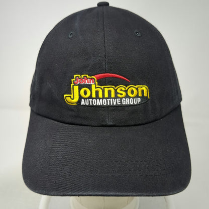John Johnson Automotive Group Black Baseball Cap One Size Strapback Logo Hat