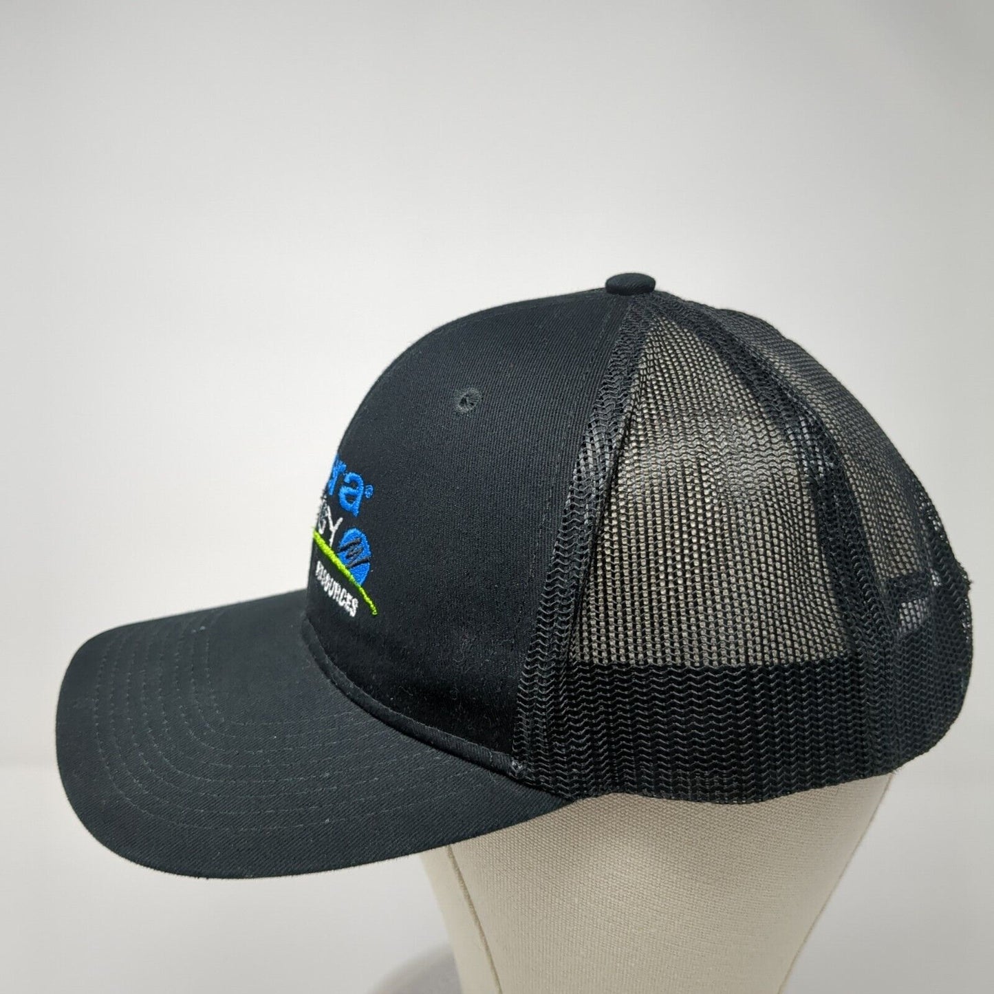 Next Era Energy Resources Snapback Trucker Hat Black OS Mesh Back Port Authority