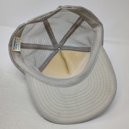 Kenda Trucker Hat Gray One Size Carteret Elks 2235 BPOE Mesh Snapback Foam Front