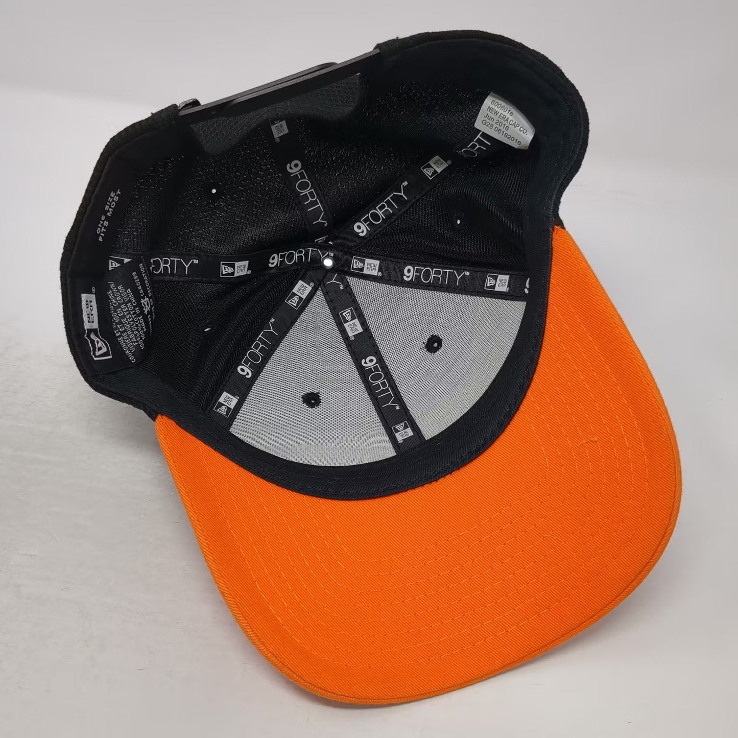 New Era KTM Motorsports Black Orange Snapback Hat One Size Adjustable 9FORTY