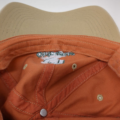Oldcastle Precast Strapback Hat Orange OS Adjustable Embroidered Port Authority