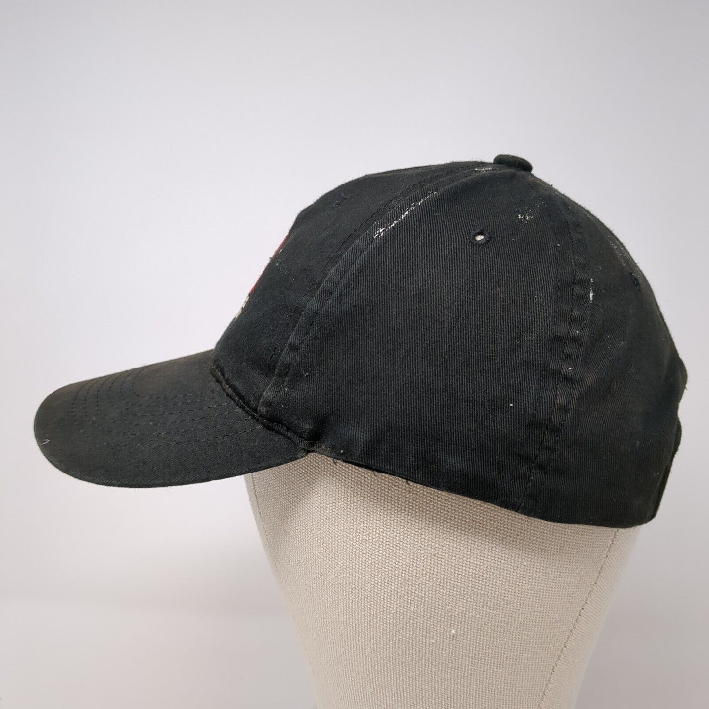 Air Services International Snapback Hat Black One Size Adjustable Sportsman