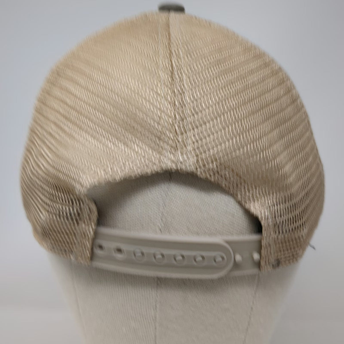 Sugar Creek Collection Trucker Hat Gray One Size USA Patch Mesh Back Southwest