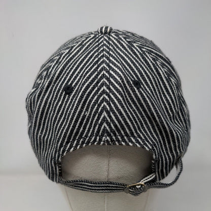 Alternative Slideback Hat Multicolor One Size Striped Embroidered 6 Panel