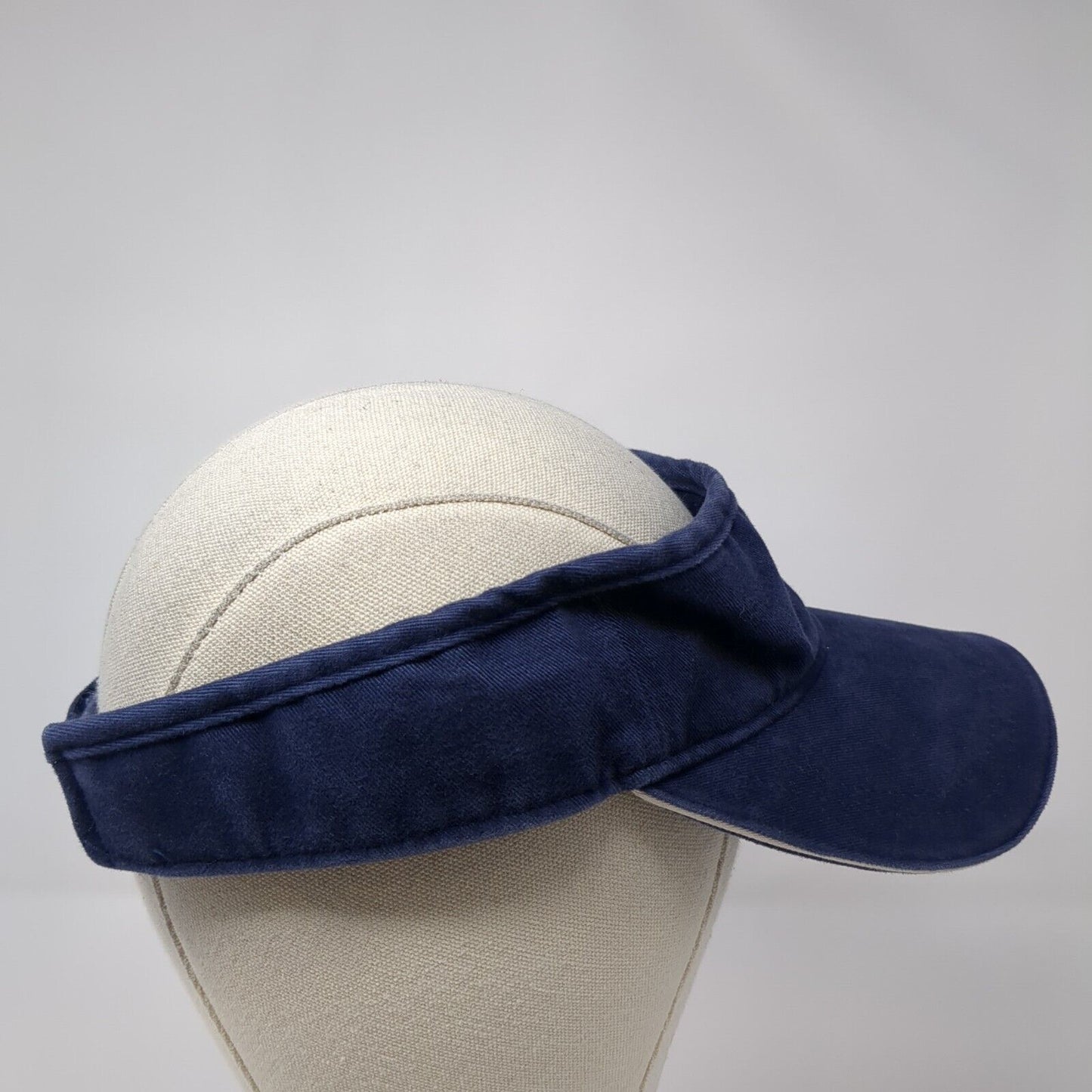 Budweiser Strapback Sun Visor Hat Blue One Size Adjustable Outdoor