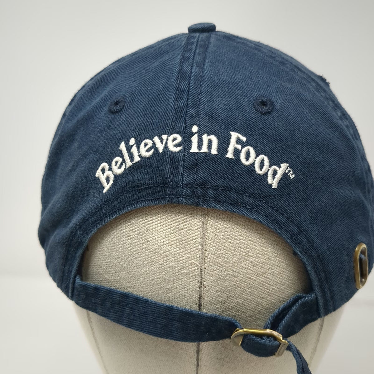 Alternative Chobani Believe in Food Baseball Cap Blue One Size Slideback Hat