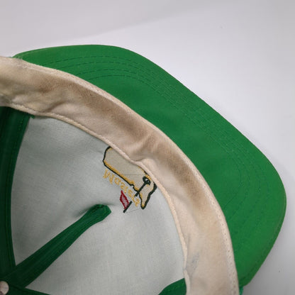 Derby Cap Vintage Slideback Trucker Rope Hat Masters Embroidered Logo Made USA