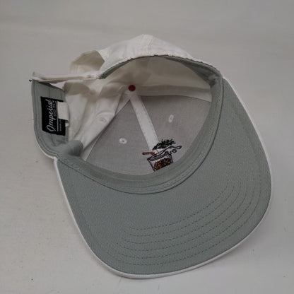 Purple Drink Strapback Hat White OSFA Embroidered Adjustable Imperial