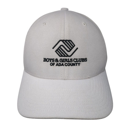 Boys & Girls Clubs Of Ada County Snapback Hat White One Size Flexfit 110