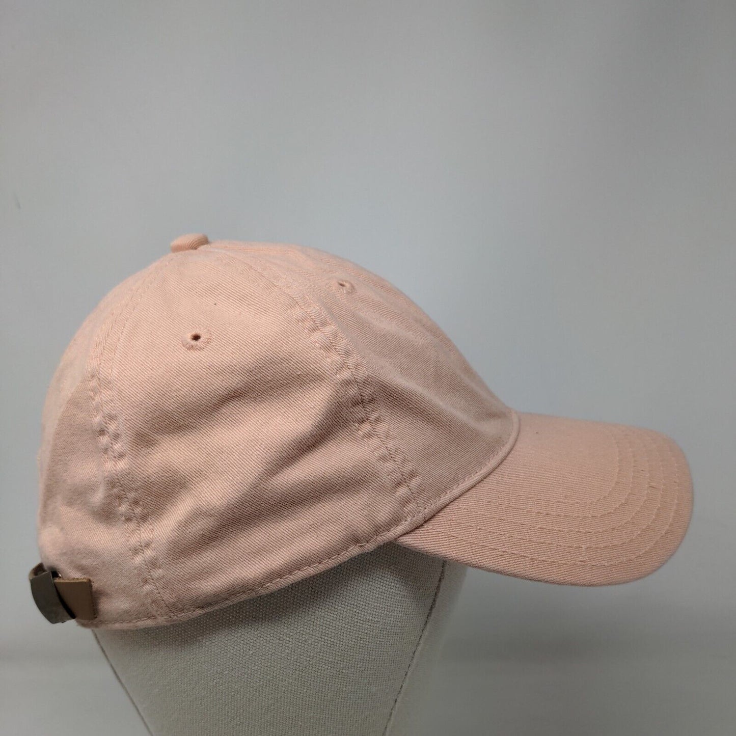 Madewell Slideback Hat Pink One Size Adjustable Embroidered 6 Panel