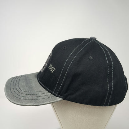 Sons of Anarchy Baseball Cap Black Gray One Size Slideback Suede Brim SAMCRO Hat