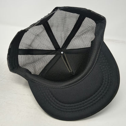 Street Outlaws No Prep Kings Trucker Hat Black One Size Mesh Snapback Racing