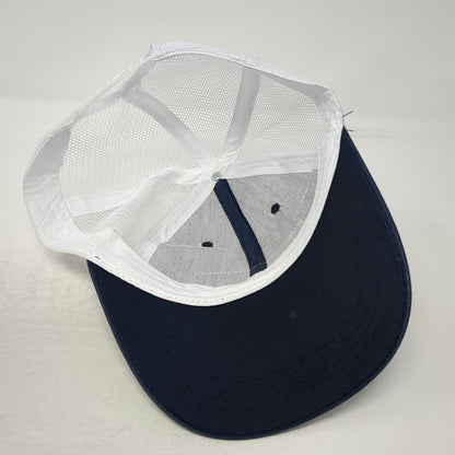 Trucker Hat Blue One Size Keno Patch Logo Mesh Back Snapback Baseball Cap Gear