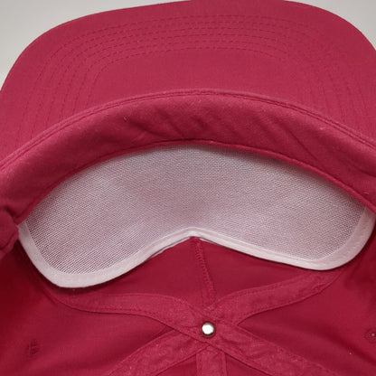 Peterbilt Pink One Size 5 Panel Hat Idaho Boise Semi Truck Rope Snapback Graphic