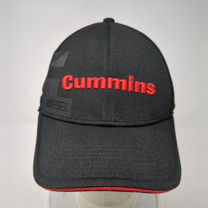 Cummins Turbo Diesel Strapback Hat Black One Size Adjustable Embroidered 6 Panel