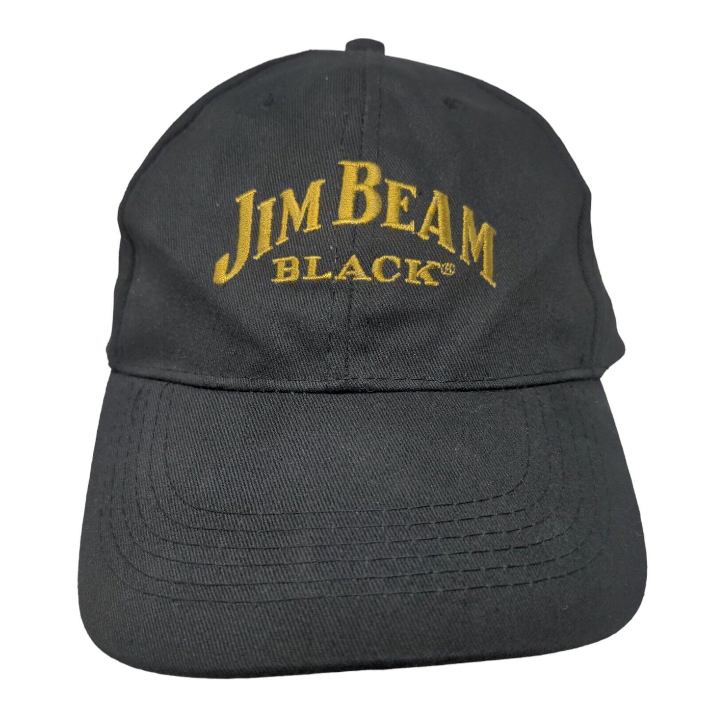 Jim Beam Black Slideback Hat Black One Size Embroidered Drink Smart