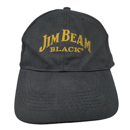Jim Beam Black Slideback Hat Black One Size Embroidered Drink Smart