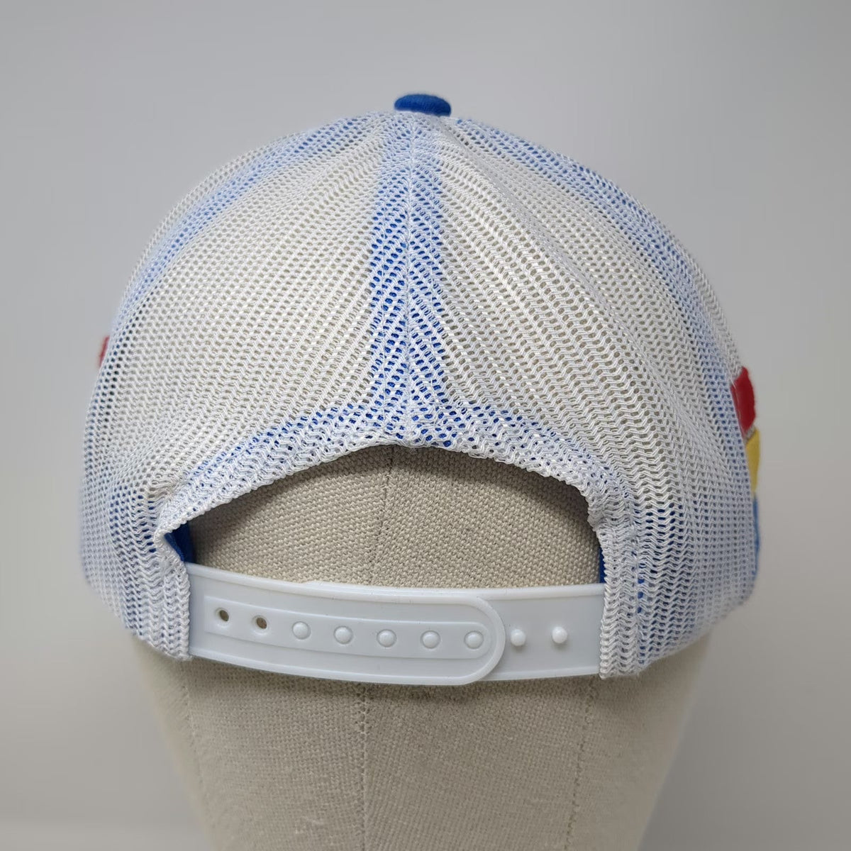 Lipton Hard Iced Tea Blue Trucker Hat One Size Mesh Snapback Side Stripes Rope