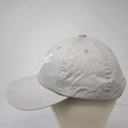 Port Authority Baseball Cap Gray One Size Amys Kitchen Logo Cotton Slideback Hat