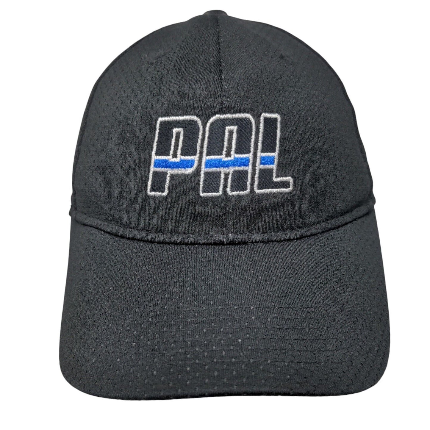 PAL Lavallee 33 Fitted Hat Black S/M Lightweight Embroidered Augusta Sportswear